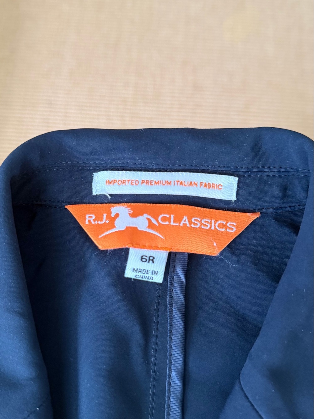Navy RJ Classics Show Jacket - Picture 2 of 2